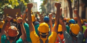 Labor union-organized strike actions