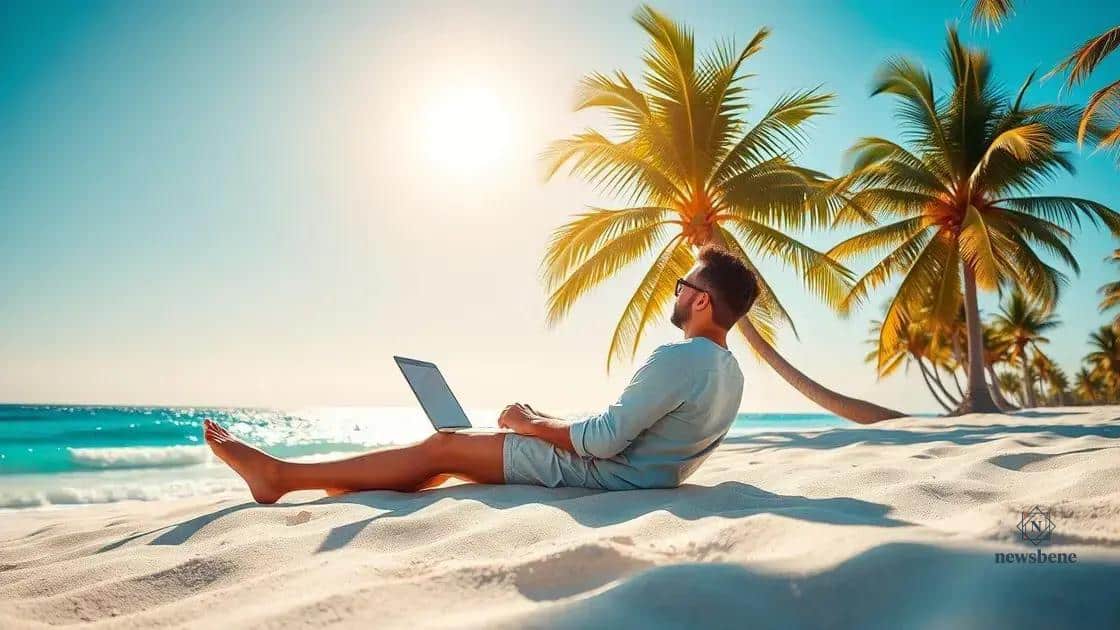 How digital nomads manage work-life balance