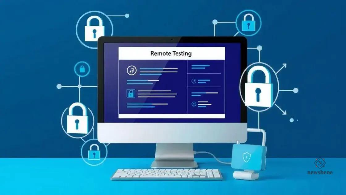 Key components of effective remote tests