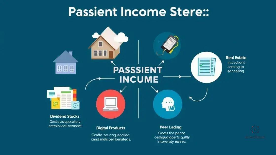 Types of passive income streams