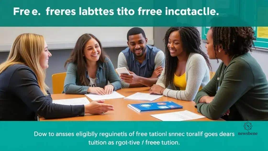 Eligibility requirements for free tuition