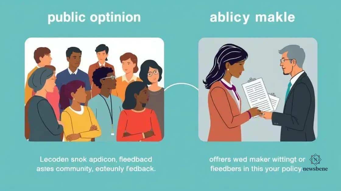 How public opinion shapes policies