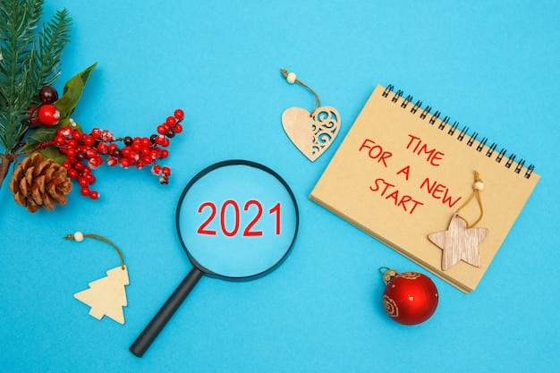 A calendar highlighting the open enrollment period and December 31st deadline with a magnifying glass focusing on the important dates.