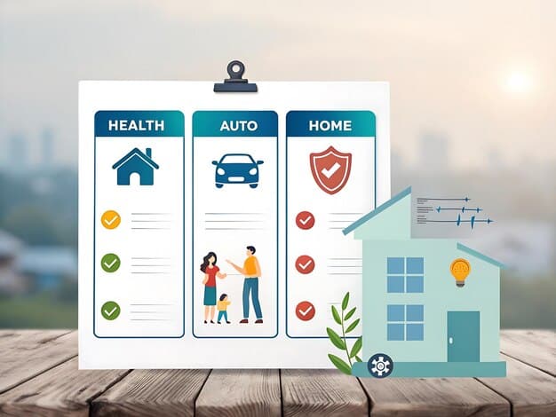 A visual comparison of HMO, PPO, and HDHP health insurance plans with key features highlighted in a table or infographic.