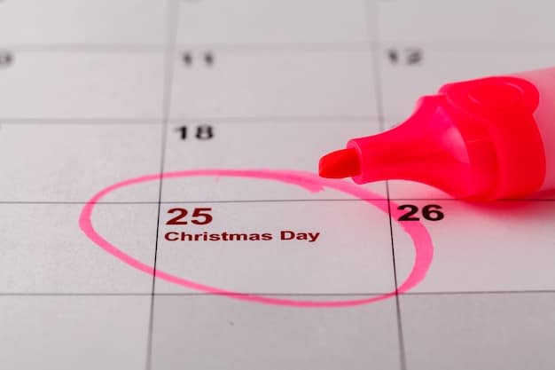 A close-up shot of a calendar highlighting the end of the year, symbolizing the importance of year-end HSA contribution planning.