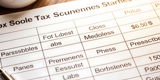A detailed table showcasing the old vs. new tax brackets for 2025, highlighting the income ranges and corresponding tax rates. The table should be visually clear and easy to understand, using color-coding or other visual aids to differentiate between old and new figures.