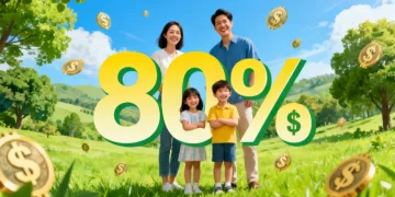 Family smiling, symbolizing health insurance savings through ACA subsidies in 2026