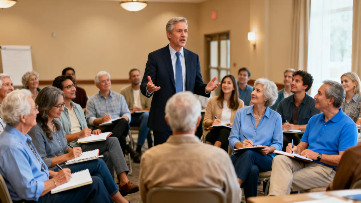 Community seminar on long-term care financial planning