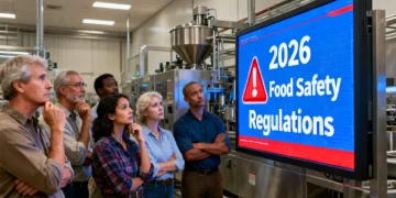 U.S. food producers evaluating new 2026 food safety regulations