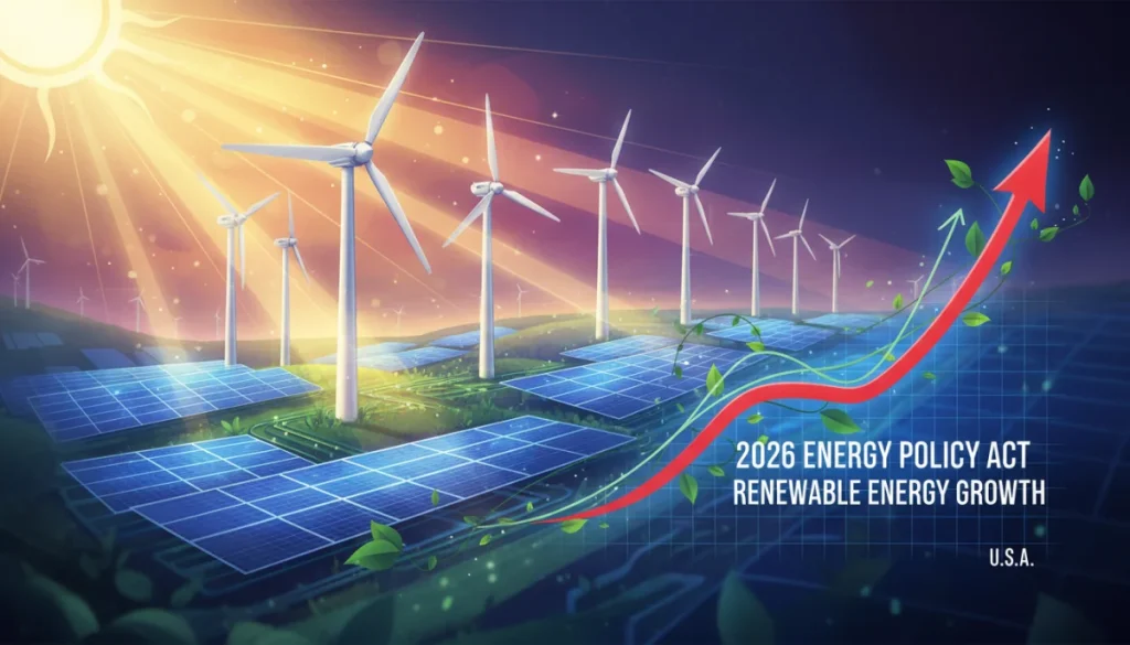 2026 Energy Policy Act: Key Renewable Resource Changes