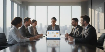 Financial advisor explaining disability insurance options to a diverse couple
