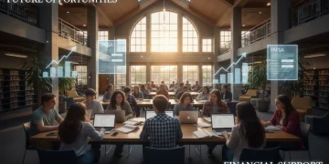 Students working in a library, symbolizing success with FAFSA changes