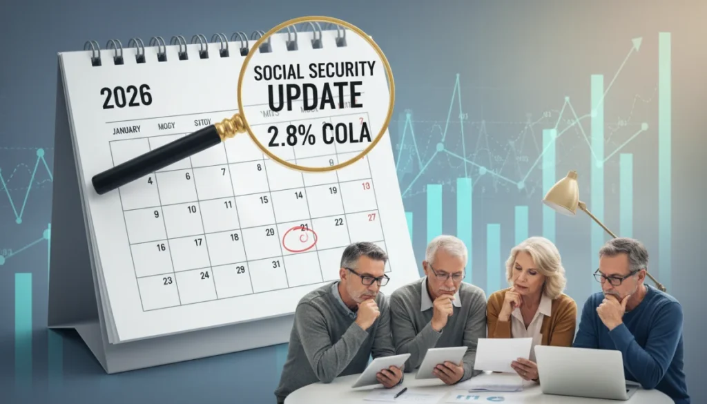 2026 Social Security Update: 2.8% COLA Impact on Retirement