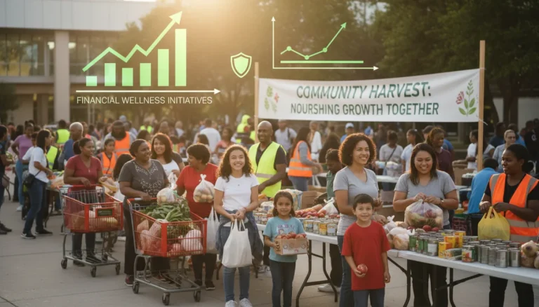 Families and individuals receiving food assistance, symbolizing SNAP benefit changes and financial support.